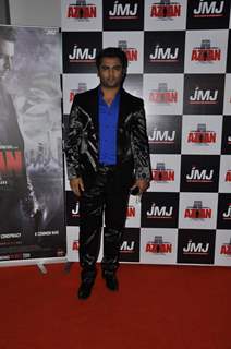 Sachin Joshi at Premiere of film 'Aazaan' at PVR Cinemas in Juhu, Mumbai