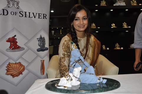 Dia Mirza during the unveiling of Gitanjali Group Alder & Roth's new collection in Mumbai