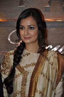 Dia Mirza during the unveiling of Gitanjali Group Alder & Roth's new collection in Mumbai