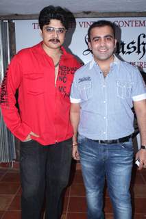 Harish with Mohit Gambhir at Khushi Z Fashion Store launch in Juhu, Mumbai