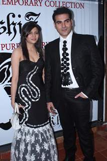 Arbaaz Khan with Khushi Z Fashion Store launch in Juhu, Mumbai