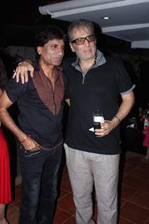 Aditya Raj Kapoor and Raju Shrivastav at Khushi Z Fashion Store launch in Juhu, Mumbai