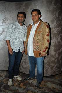 Mandeep Khurana with Vivek Sharma at Grand launch of 'CAVE' in Mumbai a Sunken Bar and Cave Houses