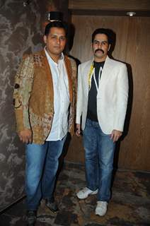 Mandeep Khurana with Aman Verma at Grand launch of 'CAVE' in Mumbai a Sunken Bar and Cave Houses