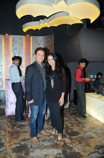 Sara and Afreen Khan at Grand launch of 'CAVE' for the first time in Mumbai a Sunken Bar and Cave