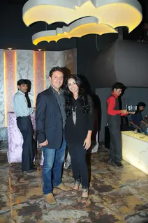 Sara and Afreen Khan at Grand launch of 'CAVE' for the first time in Mumbai a Sunken Bar and Cave