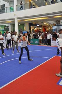 Kalki Koechlin at NBA Jam presented by HP at the R City Mall, Ghatkopar in Mumbai