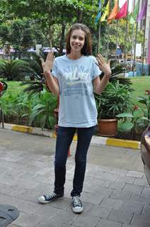 Kalki Koechlin at NBA Jam presented by HP at the R City Mall, Ghatkopar in Mumbai