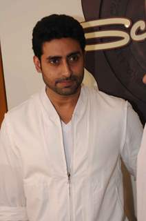 Abhishek Bachchan at launched of Anita Dongre desert cafe - Schokolaade at Khar Linking Road