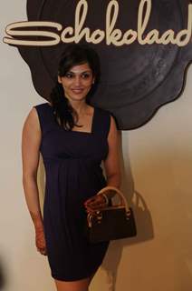 Eesha Kopikar at launched of Anita Dongre desert cafe - Schokolaade at Khar Linking Road