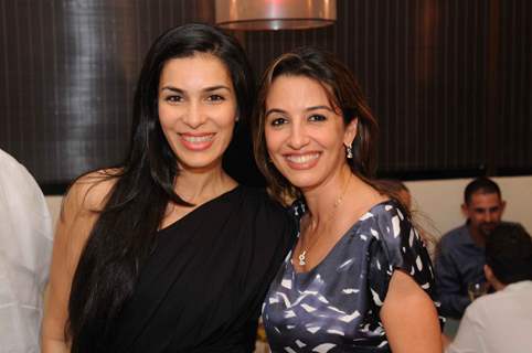 Perizaad Zorabian with Namrata Shroff at launched of Anita Dongre desert cafe - Schokolaade at Khar