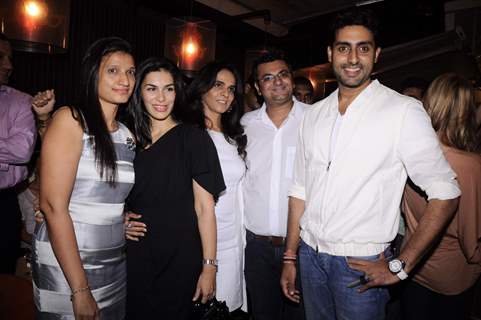 Abhishek Bachchan at Anita Dongre's Cafe Launch