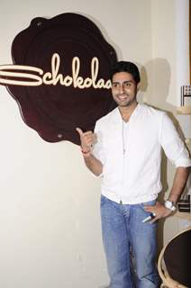 Abhishek Bachchan at launch of Anita Dongre's Cafe Schokolaade