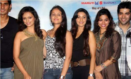 Anupriya with other cast in launch of show Ritz JeeLe Ye Pal