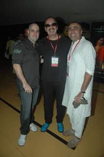 Ashwin Mushran,Sohrab Ardeshir, Rajit Kapoor at on Day 6 of 13th Mumbai Film Festival