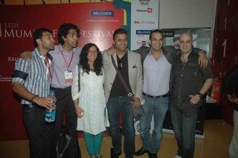 Star Cast Of Love Wrinkle Free at on Day 6 of 13th Mumbai Film Festival