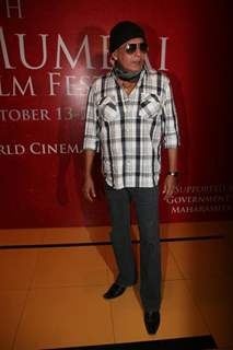 Mithun Chakraborty at on Day 7 of 13th Mumbai Film Festival