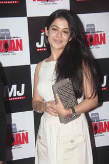 Shweta Gulati at a premier of Aazaan