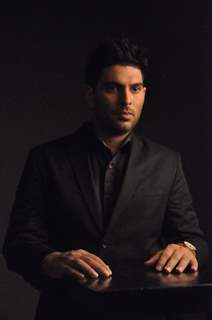 Indian cricketer Yuvraj Singh during the photo shoot for the ad campaign of luxury watch brand Ulysses Nardin in Mumbai. .