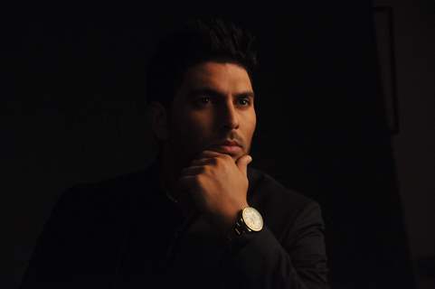 Indian cricketer Yuvraj Singh during the photo shoot for the ad campaign of luxury watch brand Ulysses Nardin in Mumbai. .