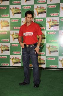 Sachin Tendulkar at Golden Castrol spanner awards in ITC Grand Maratha