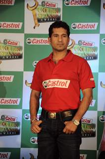 Sachin Tendulkar at Golden Castrol spanner awards in ITC Grand Maratha