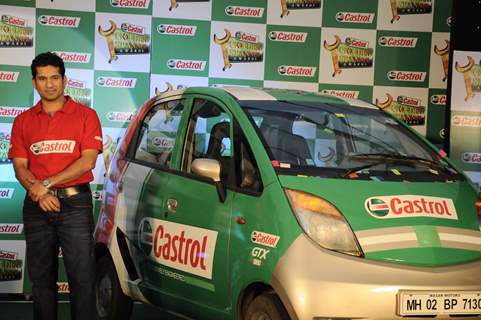 Sachin Tendulkar at Golden Castrol spanner awards in ITC Grand Maratha