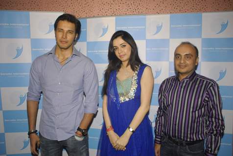 Rajneesh Duggal and Nargis Bagheri at Garodia school annual day at St Andrews. .