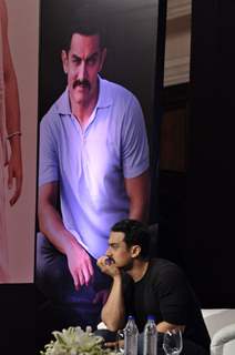 Aamir Khan at Star press meet. .