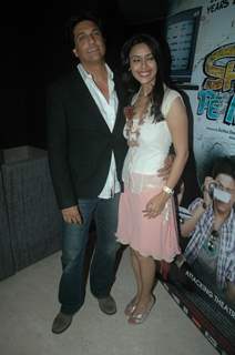 Shiamak Davar and Hrishita Bhatt at Press meet of film 'Shakal Pe Mat Ja' in Novotel