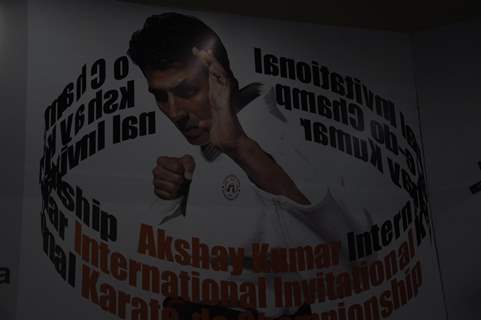 Akshay Kumar grace the Karate event at Andheri Sports Complex