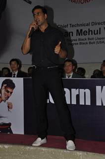 Akshay Kumar grace the Karate event at Andheri Sports Complex