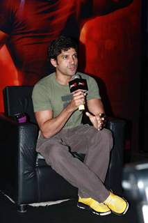 Farhan Akhtar at Press Conference of first look launch of Don 2