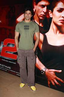 Farhan Akhtar at Press Conference of first look launch of Don 2