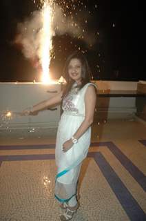 Designer Amy Billimoria Diwali party at Santacruz