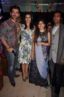 Prachi Desai and Neil Nitin Mukesh at the opening of Love and Latte coffee shop in Bandra