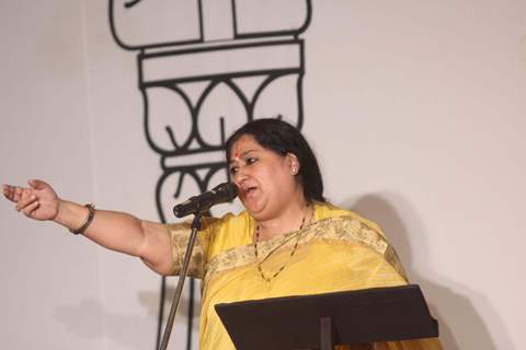 Shubha Mudgal at Firoz Nadiadwala organised event to support Anhad NGO at JW Marriott in Juhu, Mumba