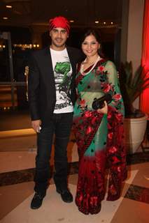 Deepshikha and Kaishav Arora at Firoz Nadiadwala organised event to support Anhad NGO at JW Marriott