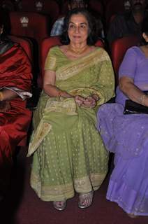 Asha Parekh at felicitation and musical program in her honour 'Asha Parekh Sangeet Rajani' at Bhaidas Hall in Vile Parle, Mumbai