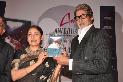 Amitabh Bachchan at the launch of Deepti Naval's book in Taj Land's End on 30th October. .