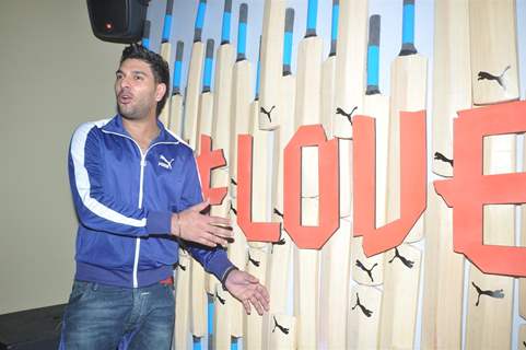 Yuvraj Singh announced as the ambassador for Puma at Bungalow 9