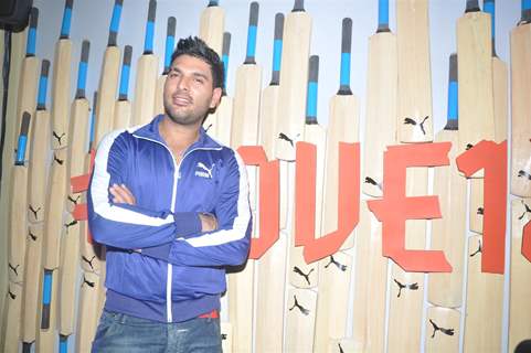 Yuvraj Singh announced as the ambassador for Puma at Bungalow 9