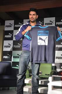 Yuvraj Singh announced as the ambassador for Puma at Bungalow 9