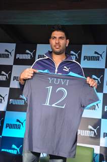 Yuvraj Singh announced as the ambassador for Puma at Bungalow 9