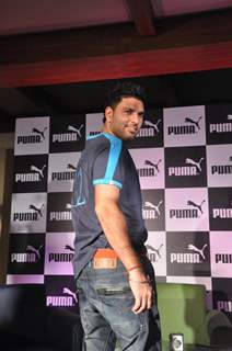 Yuvraj Singh announced as the ambassador for Puma at Bungalow 9