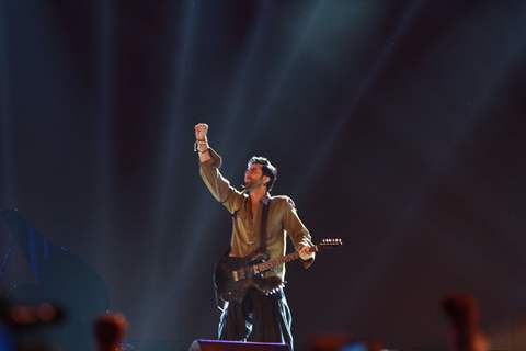 Ranbir Kapoor rock at 'Rockstar' live concert at Bhavans Ground