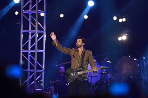 Ranbir Kapoor rock at 'Rockstar' live concert at Bhavans Ground