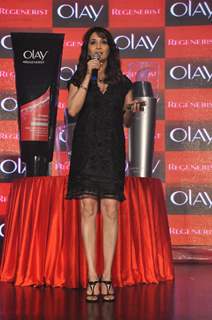 Madhuri launches the OLAY anti ageing cream at the JW Marriot