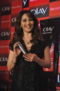 Madhuri launches the OLAY anti ageing cream at the JW Marriot