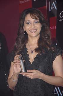 Madhuri Dixit launches the OLAY Anti Ageing Cream a cosmetics product at JW Marriot in Mumbai